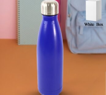 Stainless Steel Single Wall Water Bottle 400ml approx