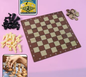 Chess & Checkers 2-in-1 Travel Game – (1 Set)