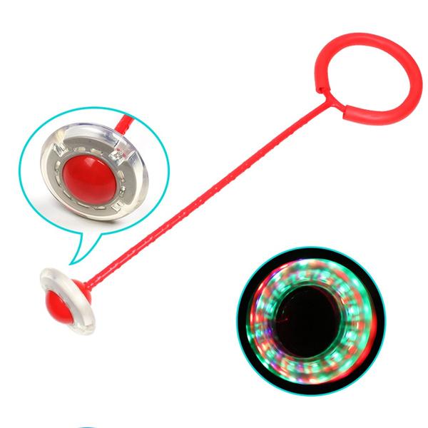 Premium Led Light Flashing Jumping Ring Ankle Skipping Jump Rope for Kids - Buy Online at Alikart