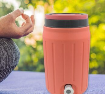 Insulated Water Jug with Tap (5700ml): Leakproof, Travel Cooler