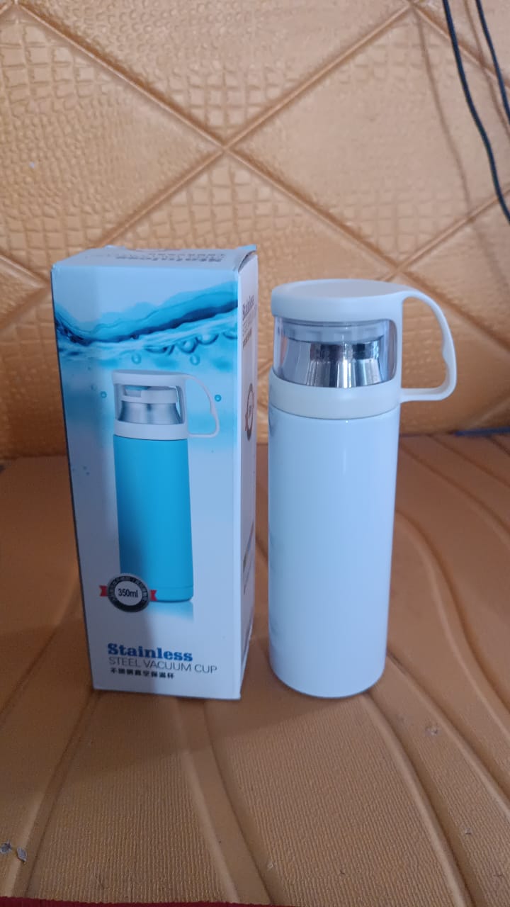 Stainless Steel Water Vacuum Bottle (350 ML) - Detailed Feature View 8