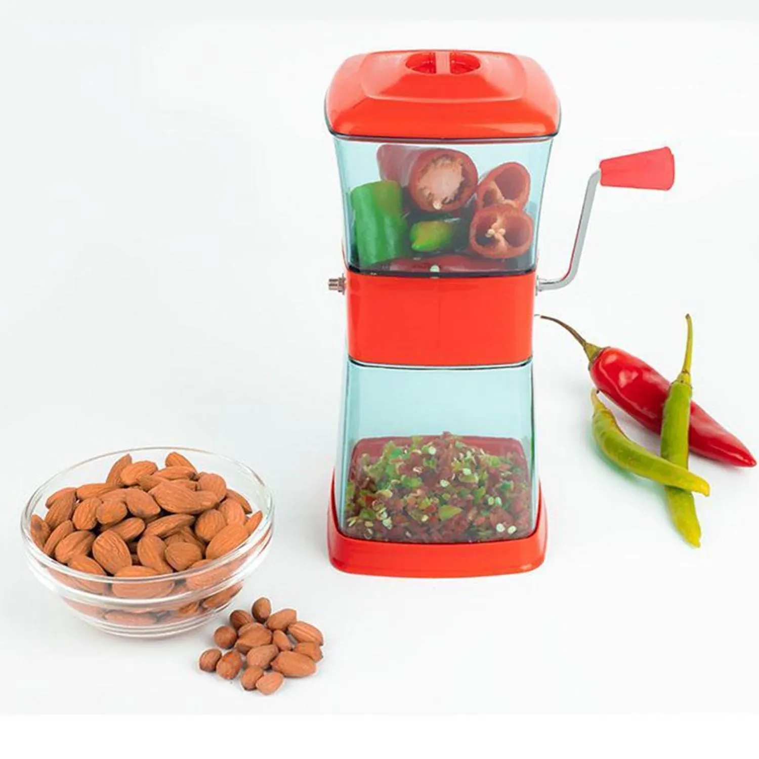 Premium Maitri Stainless Steel Onion, Chilly, Dry Fruit & Vegetable Cutter Chopper - Buy Online at Alikart