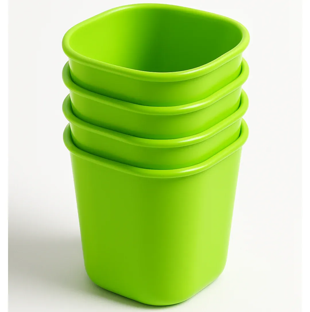Plastic Drinking Glass Set For Drinking Milk Water Juice (Pack of 4) - Detailed Feature View 5