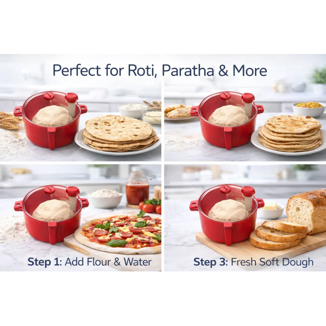 Dough Maker Machine With Measuring Cup (Atta Maker) - Detailed Feature View 5