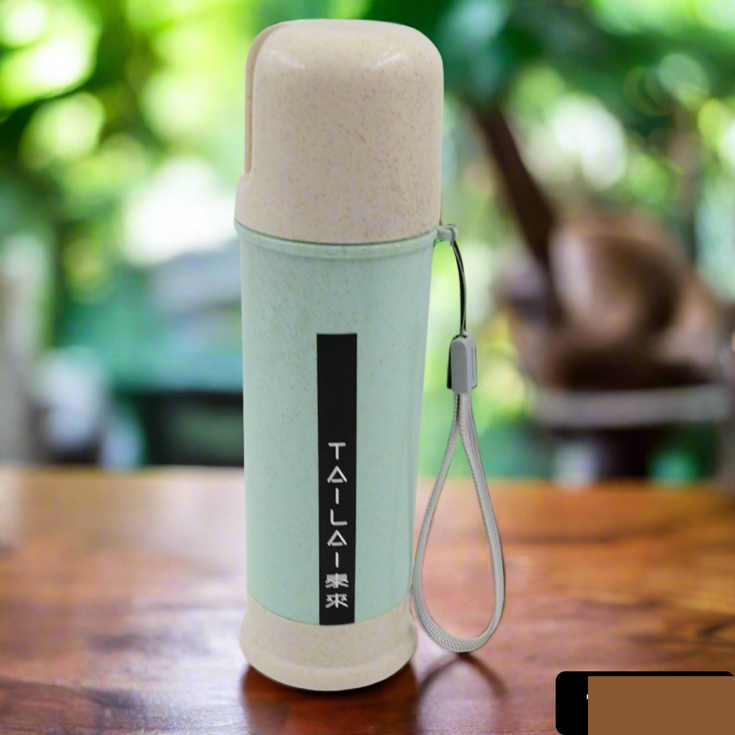 Portable Water Bottle (300 ML Approx / Mix Colors / Design) - Detailed Feature View 1