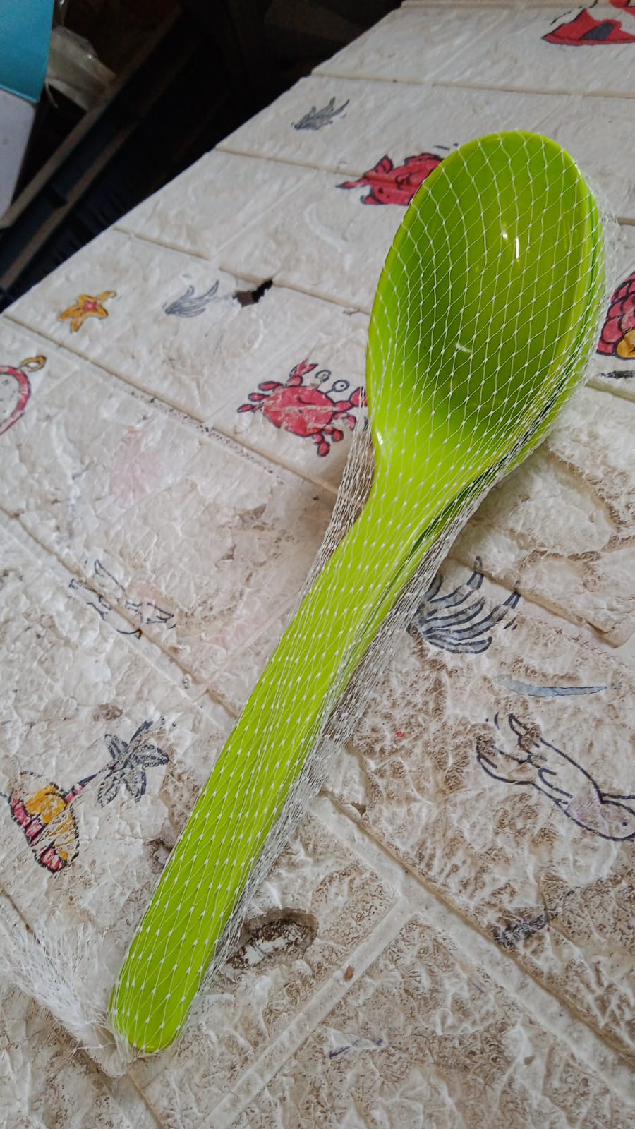 Plastic Kitchen Ladle for Frying, Curry & Serving Food (2 Pc Set) - Detailed Feature View 6