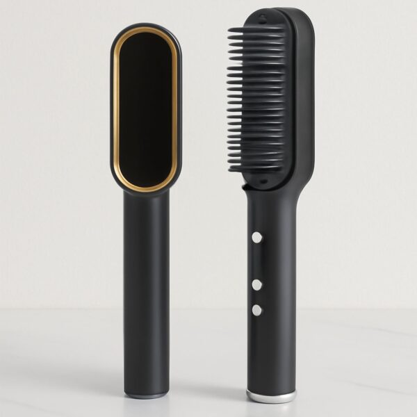 Hqt-909B Hair Straightener Used While Massaging Hair Scalps Head., Hair accessories