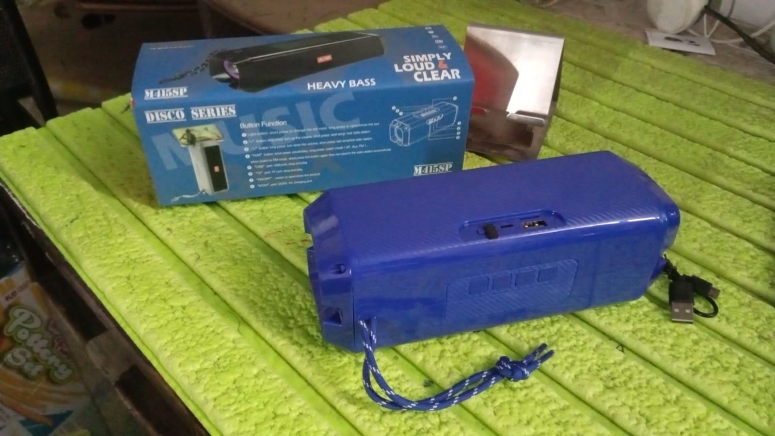 Portable Wireless Rechargeable Speaker Bluetooth Speaker (1 Pc) - Detailed Feature View 8