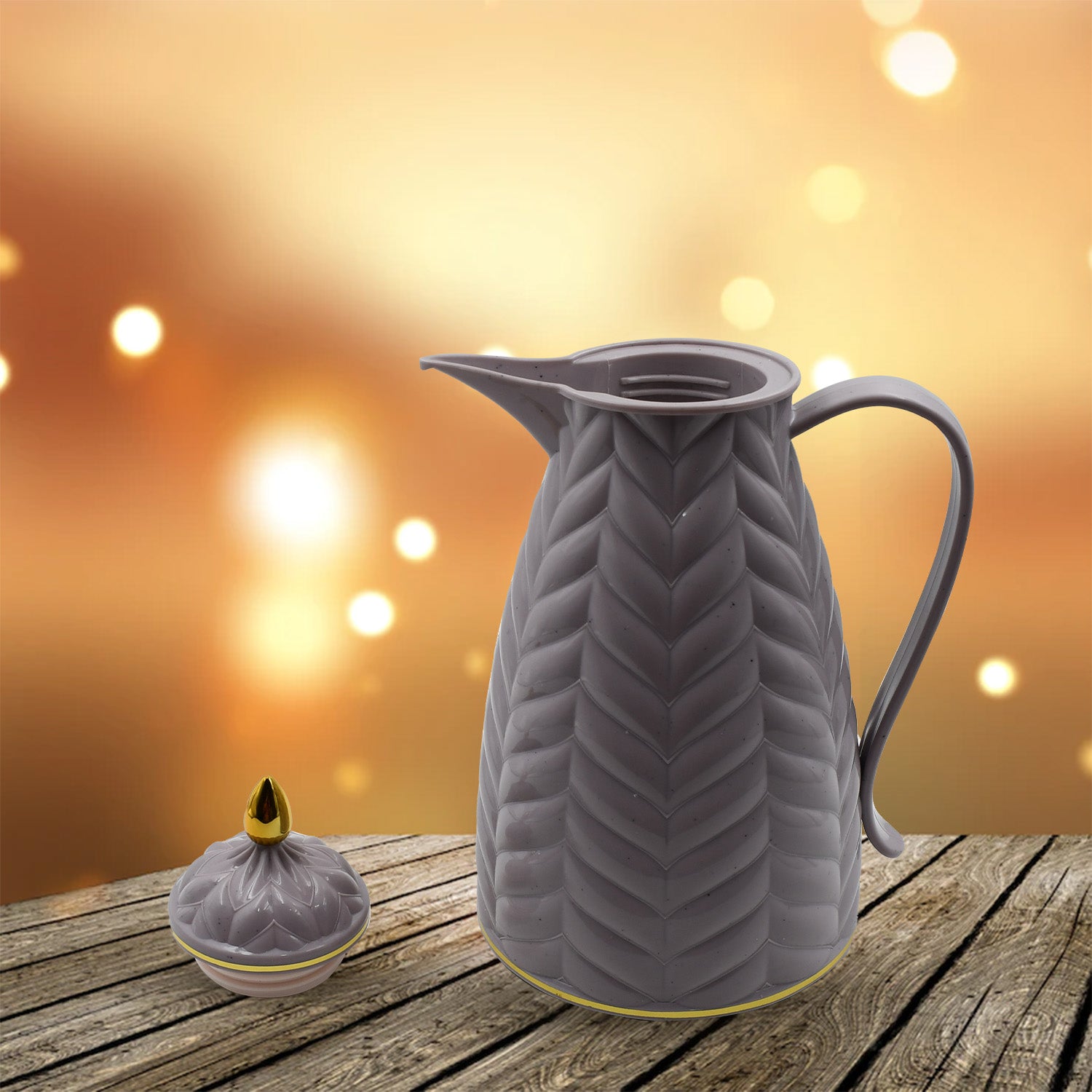 Premium Insulated Tea Kettle Hot and Cold Premium Tea Kettle 1Ltr Kettle - Buy Online at Alikart