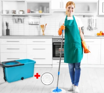 Quick Spin Cleaning Mop with Bucket