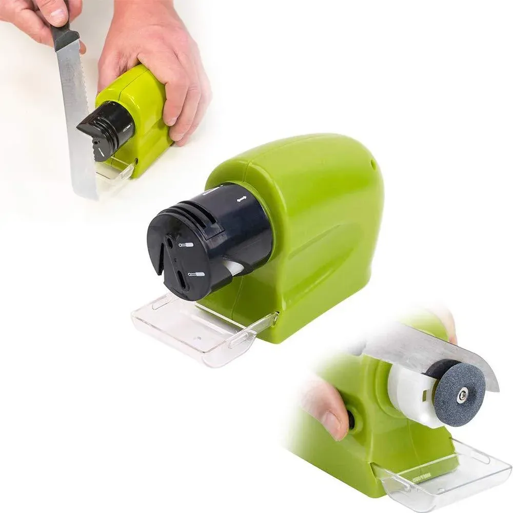 Cordless Motorized Knife Blade Sharpener Tool (Battery Operated) - Detailed Feature View 4