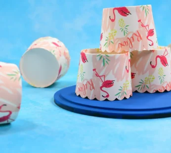 Multi Color Printed Disposable Paper Cups for Tea / Coffee (25 Pcs Set)