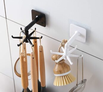 Rotatable hooks for hanging 360 (1 Pc / Black)