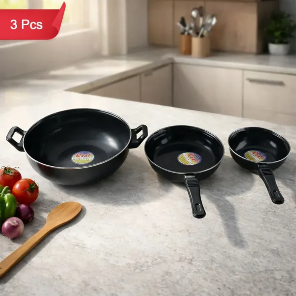 Hard Anodized Cookware Set – Durable Non-Stick & Daily Use