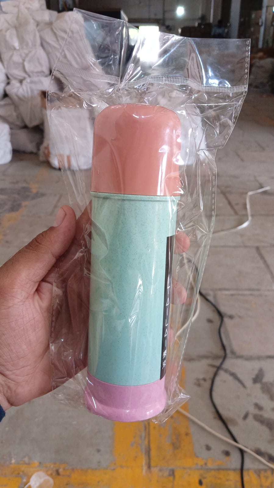 Portable Water Bottle (300 ML Approx / Mix Colors / Design) - Detailed Feature View 6