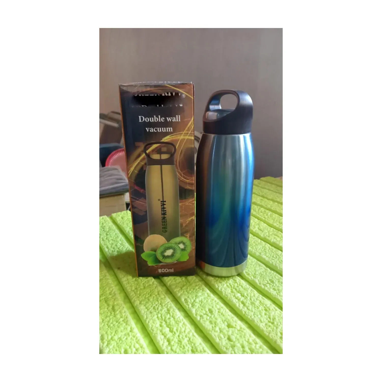 Customize Vacuum Stainless Steel Double Wall Water Bottle, Fridge Water Bottle, Stainless Steel Water Bottle Leak Proof, Rust Proof, Cold & Hot Thermos steel Bottle| Leak Proof | Office Bottle | Gym | Home | Kitchen | Hiking | Trekking | Travel Bottle - Detailed Feature View 6