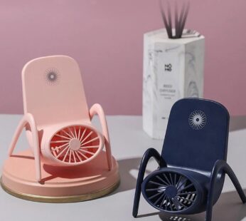 Portable Mobile Phone Holder Fan – Handheld, Multi-Function (Battery Not Include)