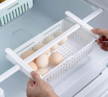 Expandable Adjustable Multipurpose Fridge Storage Basket ( 1 pcs )