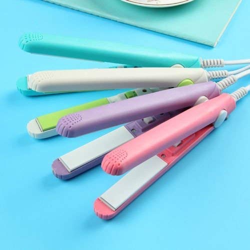 Premium Beauty and Personal Care Professional Ceramic Plate Mini Hair Styler Straightener and Curler - Buy Online at Alikart