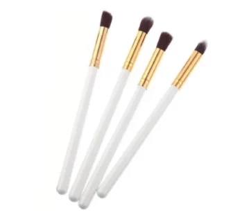 4 Pcs Women Makeup Brush Set – Soft Bristles Cosmetic Brushes for Foundation, Blush, Eyeshadow & Face Makeup (Pack of 1 Set)