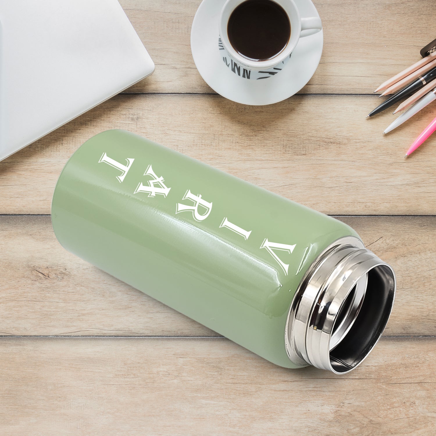 Customize Stainless Steel Water Bottle (450 ML) - Detailed Feature View 4
