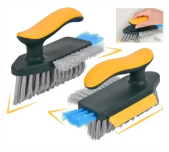 4 in 1 V-Shape Multifunctional Scrubber Brush – Crevice Cleaning Brush Tools for Kitchen, Bathroom & Floor Corners (Pack of 1)