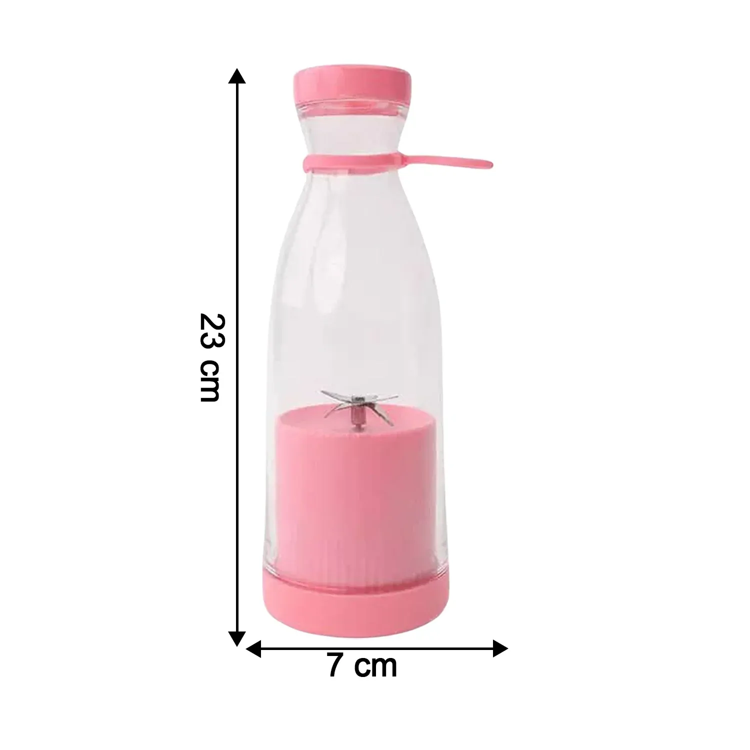 BLENDER PORTABLE JUICER FOR SMOOTHIE 420 ML Multicolour - Detailed Feature View 5