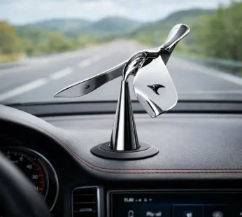 Modern Metal Bird Sculpture Showpiece for Home & Office Desk Decor