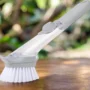 Premium Automatic Liquid Dispenser Dish Clean Brush Scrubber - Buy Online at Alikart