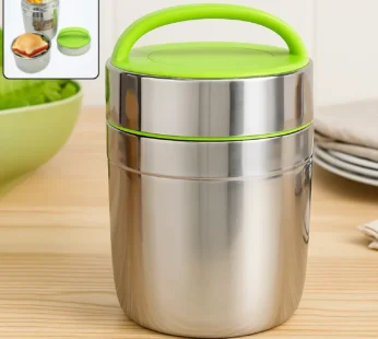 LEAK-PROOF THERMOS FLASK FOR HOT FOOD, VACUUM INSULATED LUNCH BOX (1.8 L)