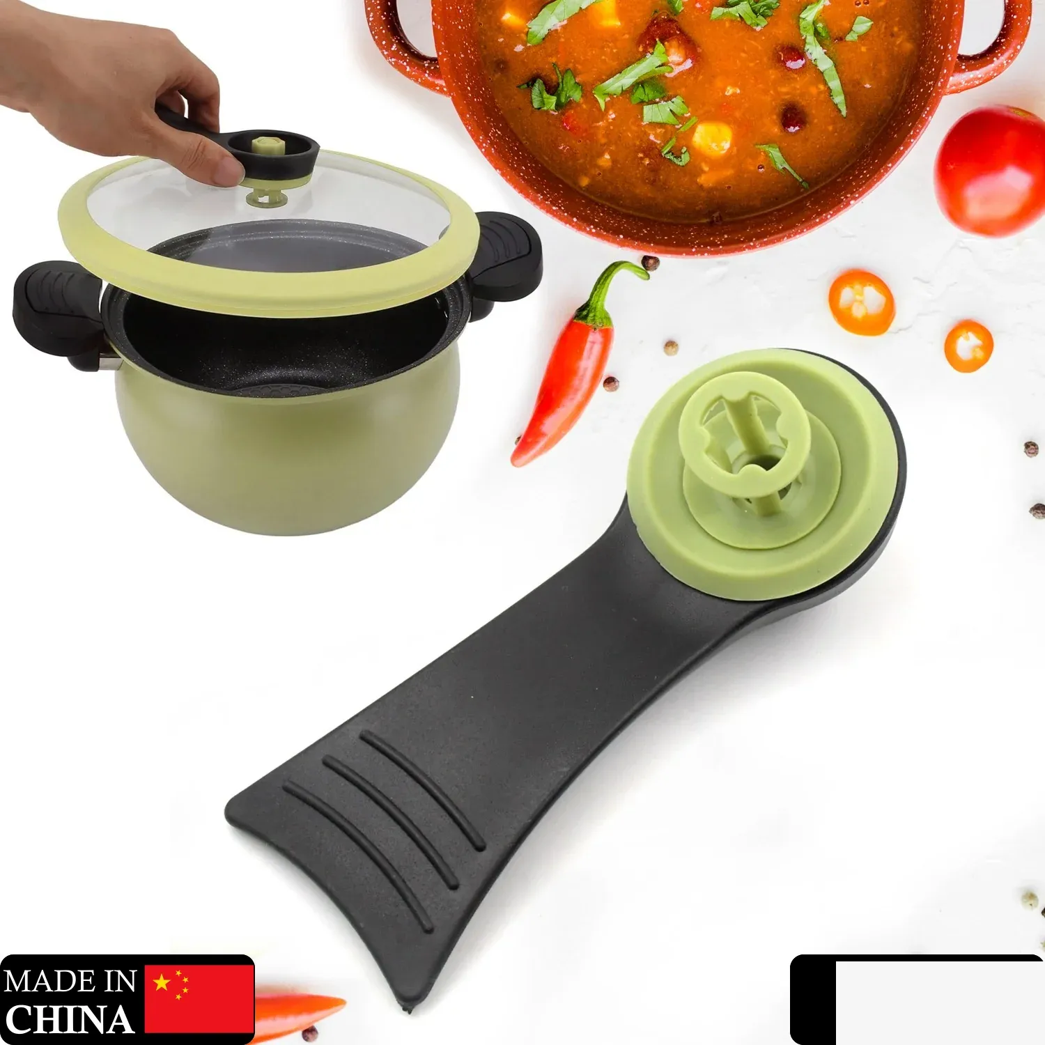 Pressure Cooker Valve & Handle (1 Pc): Replacement Parts, Kitchen Tool - Detailed Feature View 1