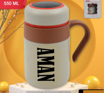 Stainless Steel Mug/Bottle Vacuum Insulated Handle Cup  Tumbler (550 ML)