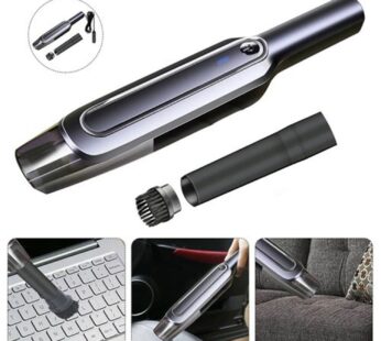 Portable Vacuum Cleaner – USB High Power Suction Car & Home Cleaning Tool