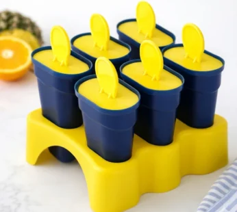 6-Piece Reusable Kulfi Popsicle Mould Set | Homemade Ice Cream Maker