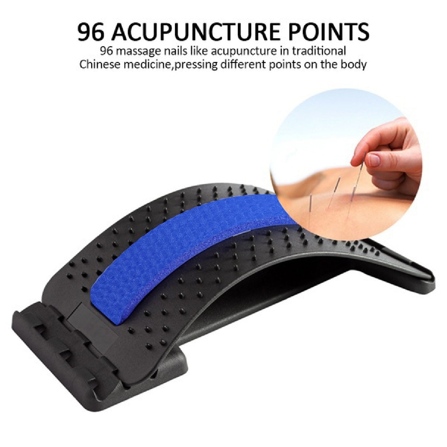 Multi-Level Back Stretcher Posture Corrector Device For Back Pain Relief - Detailed Feature View 2