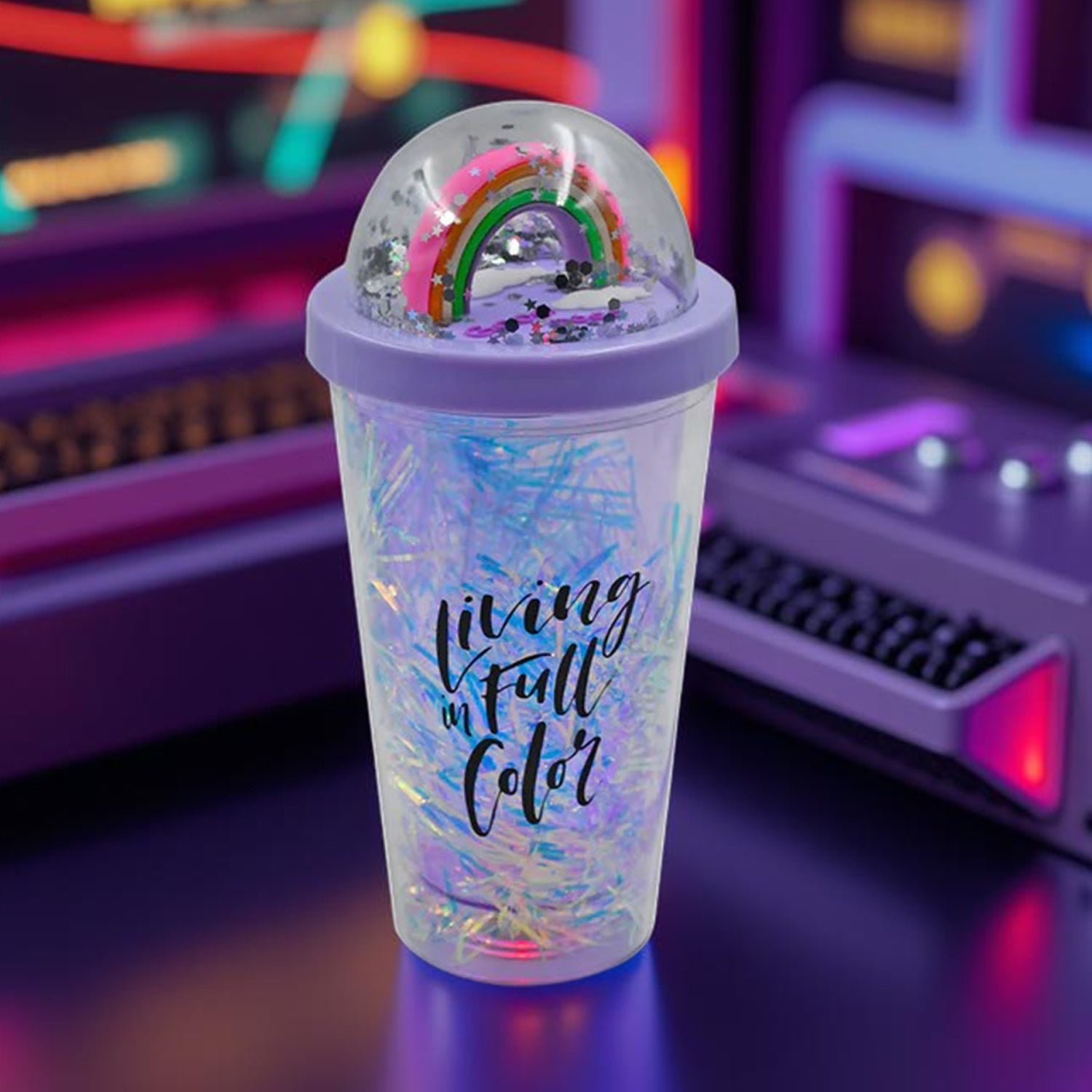Premium Sipper Bottle with Straw, LED Glow Light for Kids(Pack of 1) - Buy Online at Alikart