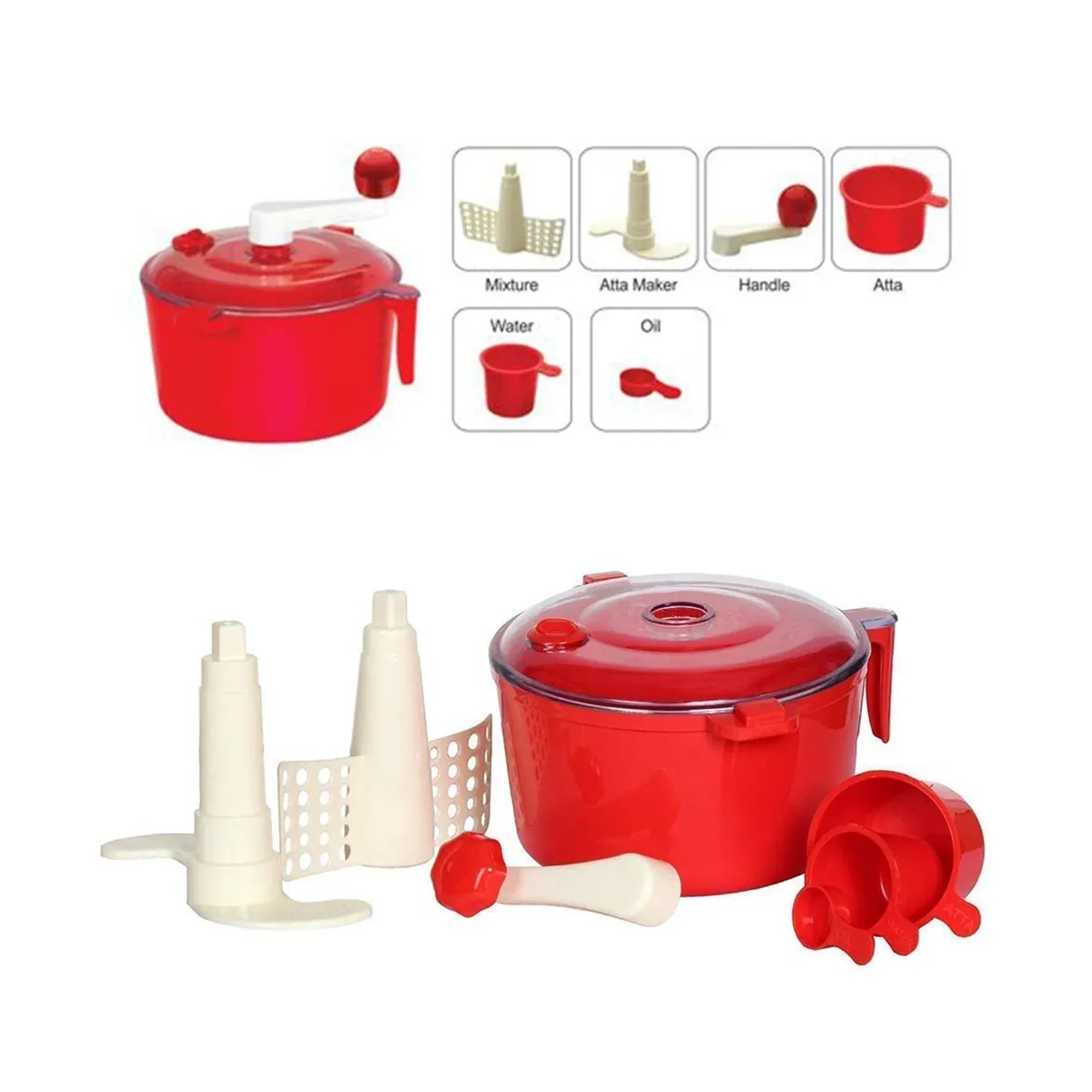 Dough Maker Machine With Measuring Cup (Atta Maker) - Detailed Feature View 11