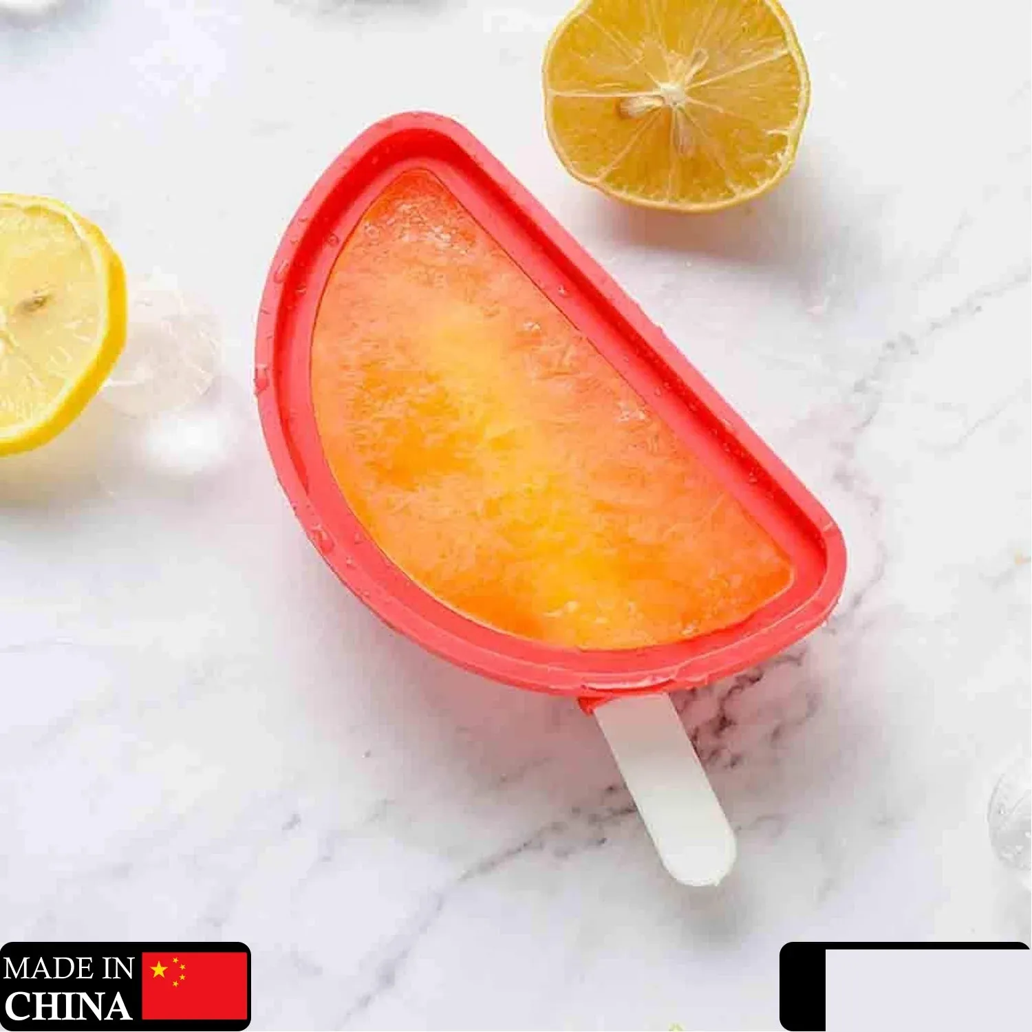 Silicone Ice Cream and Ice Moulds, DIY Kitchen Tool for Ice Treats - Detailed Feature View 1