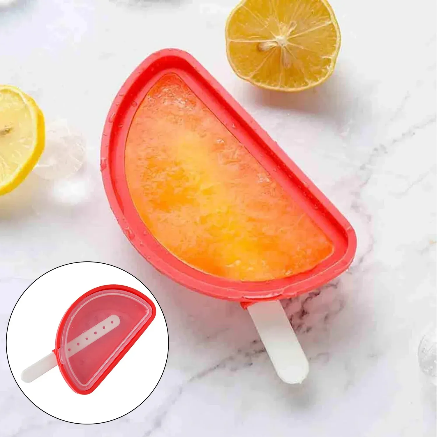 Premium Silicone Ice Cream and Ice Moulds, DIY Kitchen Tool for Ice Treats - Buy Online at Alikart