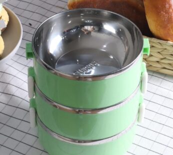 3 Layer Doraemon Lunch Box Tiffin
