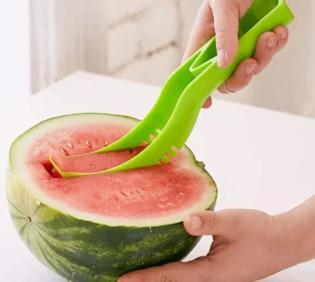 Plastic Watermelon Cutter, Slicer, Corer & Server – Easy to Use Fruit Tool