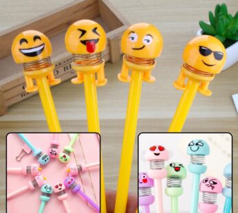Emoji Pen and Emoji Pencil Used by kids for writing and playing purposes etc.