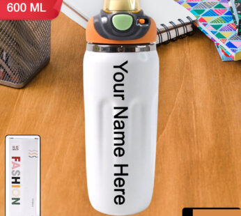 Customize Stainless Steel Water Bottle (600 ML / Approx)