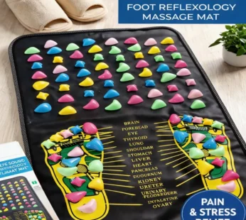 Acupressure Foot Reflexology Massage Mat – Pain Relief Foot Therapy Mat for Relaxation, Stress Relief & Blood Circulation
