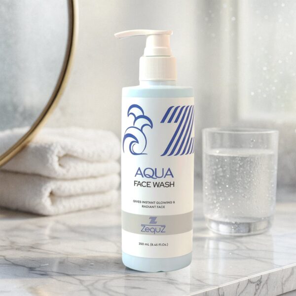 Zequz Hydrating Aqua Face Wash – (1 Pc / 250 ML)
