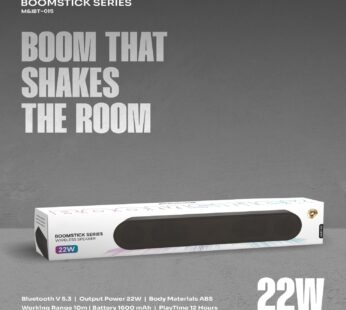 Boomstick Series 22W Wireless Soundbar Speaker (1 Pc)