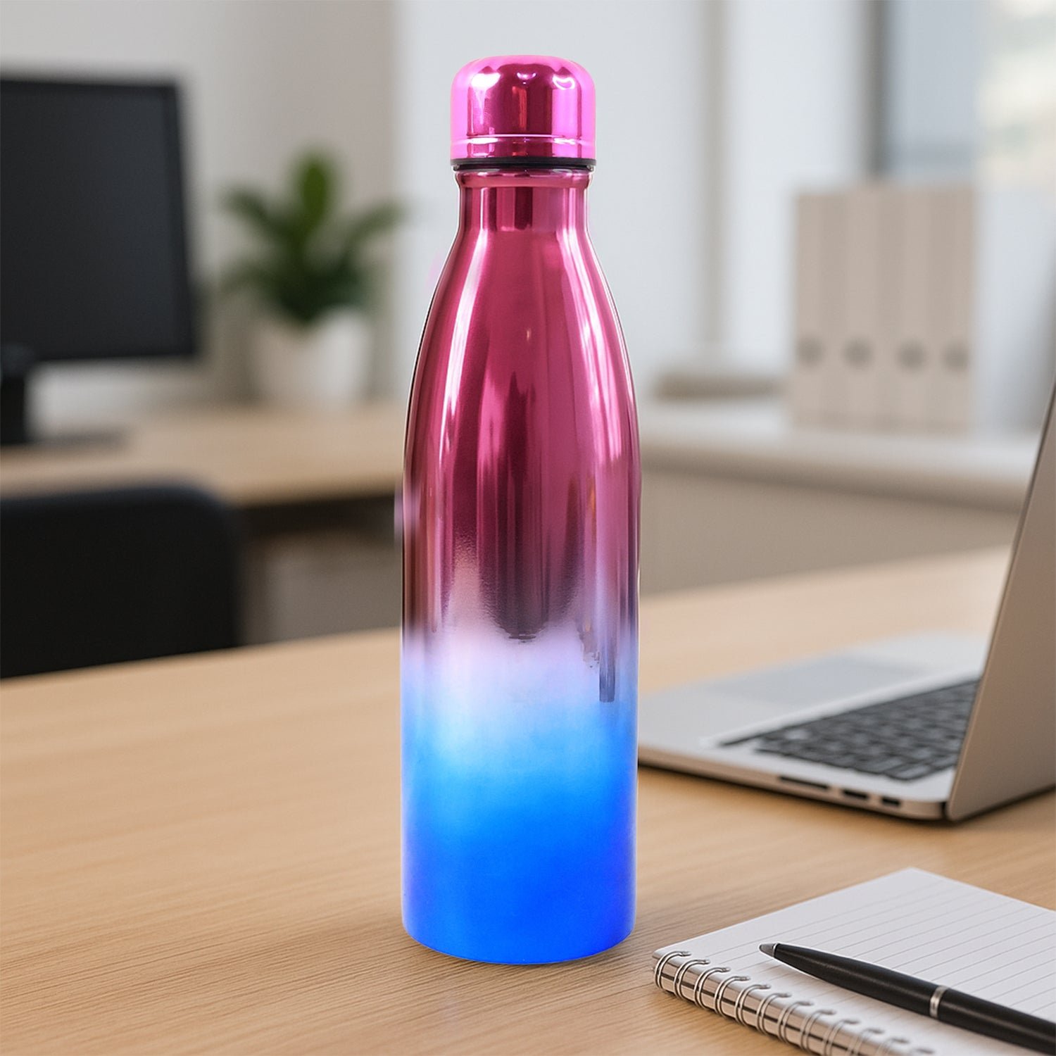 Premium Stainless Steel Water Bottle (Approx 1000ML / 1 Pc) - Buy Online at Alikart