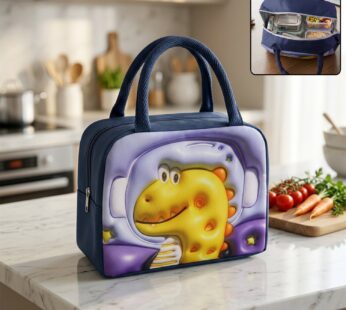 Insulated Lunch Bag for Kids, 1 Pc for School, Picnic, and Travel