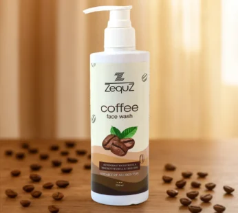 Zequz Coffee Face Wash – (1 Pc / 250 ML)