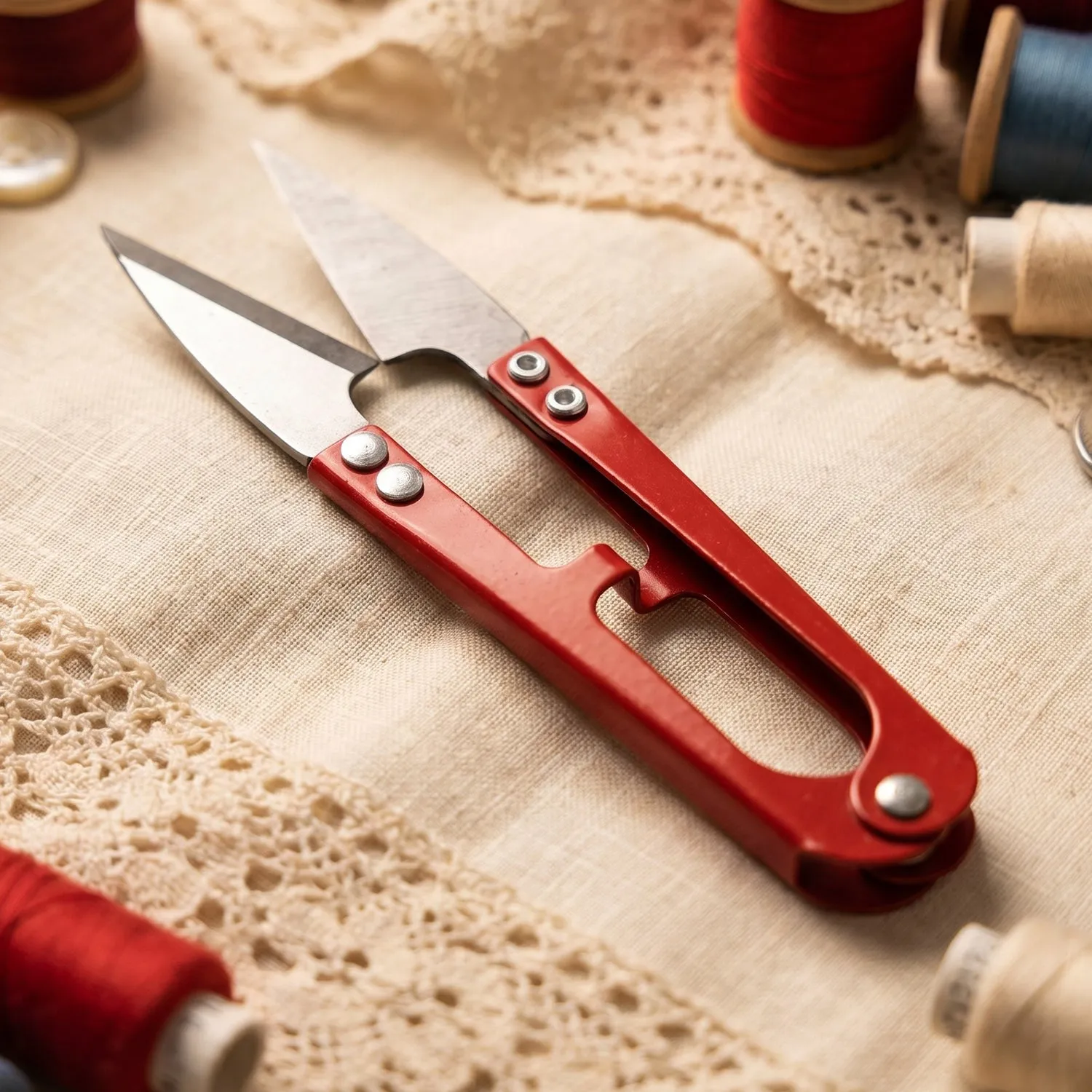 Thread Cutter Snip Scissors for Sewing (1 Pc) - Detailed Feature View 2